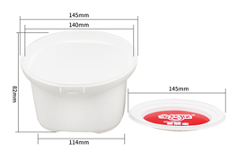 Вплавляемая IML-этикетка на пластиковые ведра