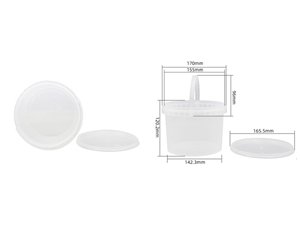 Ведро с IML-этикеткой 2000 мл, CX039B