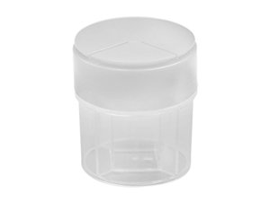 Круглый контейнер с IML-этикеткой с 4 отделениями, CX004B