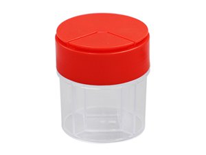 Круглый контейнер с IML-этикеткой с 4 отделениями, CX004B