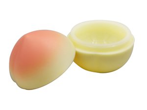 Контейнер с IML-этикеткой в форме персика 60 мл, CX088
