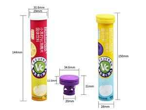Пластиковая трубка с крышкой с IML этикеткой 80 мл, CX133