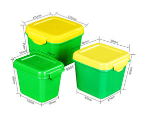 Контейнер с IML-этикеткой 300мл/500мл/800мл, CX001