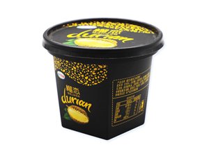 Стаканчик с ложкой и крышкой с IML этикеткой 150 мл, CX033