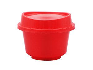 Красный стаканчик с IML этикеткой 80 мл, CX010