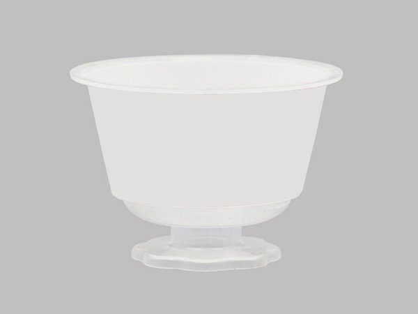 Стаканчик, бокал на ножке с IML этикеткой 80 мл, CX041A