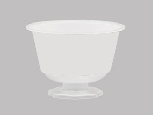 Стаканчик, бокал на ножке с IML этикеткой 80 мл, CX041A