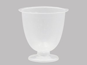 Стаканчик, бокал на ножке с IML этикеткой 55 мл, CX041C