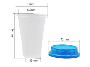 Стаканчик для напитков с IML этикеткой 180 мл, CX057