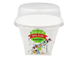 Стаканчик для йогурта с IML этикеткой 200 мл, CX053