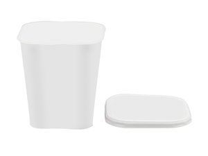 Стаканчик для еды с IML этикеткой