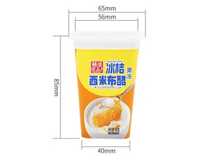 Стаканчик для напитков с IML этикеткой 180 мл, CX069