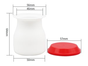 Пластиковая бутылочка с IML этикеткой 120 мл, CX006C