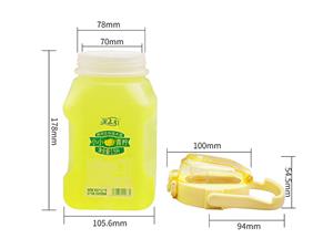 Пластиковая бутылка со стаканчиком с IML этикеткой 1500 мл, CX134A 