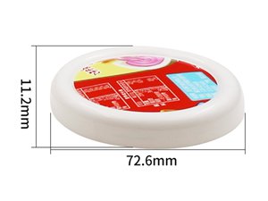 Круглая крышка с IML этикеткой Ø72,6 мм, CX062