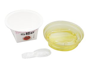 Пластиковая круглая крышка с IML этикеткой Ø73,8 мм, CX021