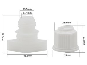 Резьбовой колпачок, LW054