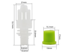 Резьбовой колпачок, LW097