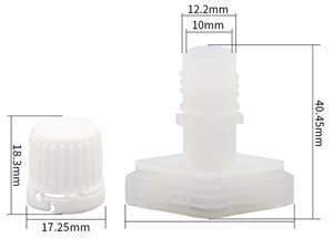 Пластмассовая завинчивающаяся крышка, LW098