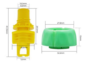 Резьбовой колпачок, LW055C