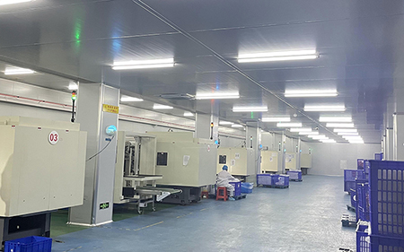 Чистый цех литья под давлением